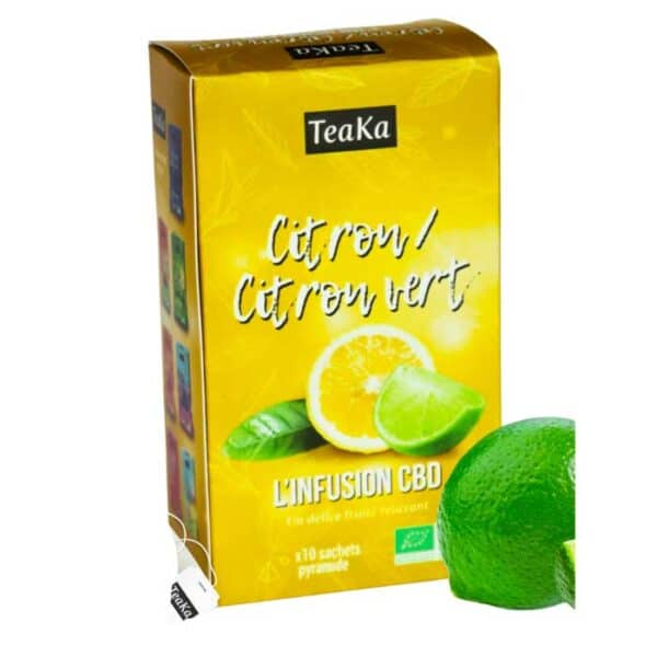 Infusion Sachet Citron/Citron Vert