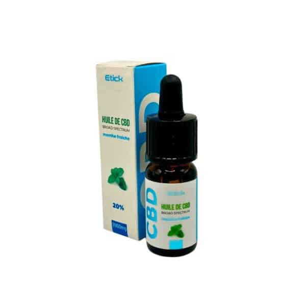 Huile CBD Menthe 20% – Image 2