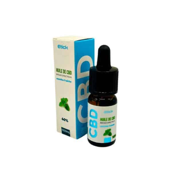 Huile CBD menthe 40% – Image 2