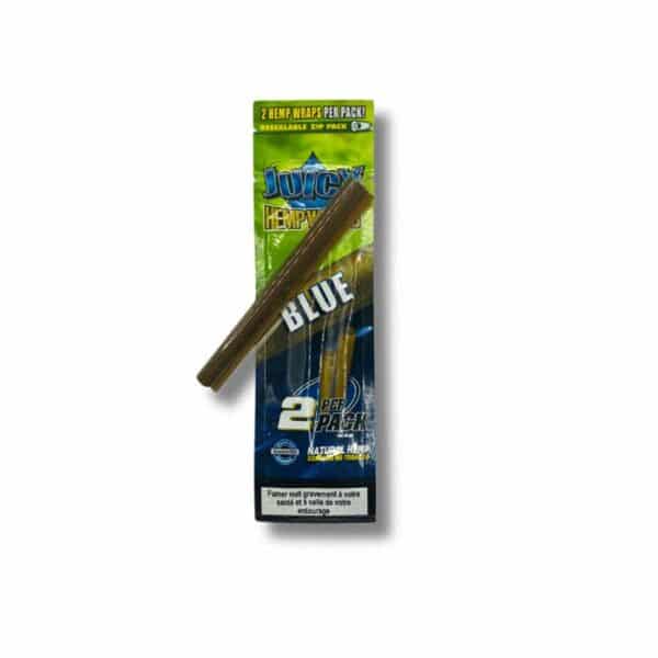 Feuilles Juicy Hemp Wraps Blue – Image 2