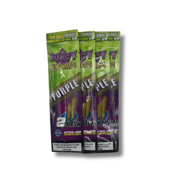 Feuilles Juicy Hemp Wraps Purple