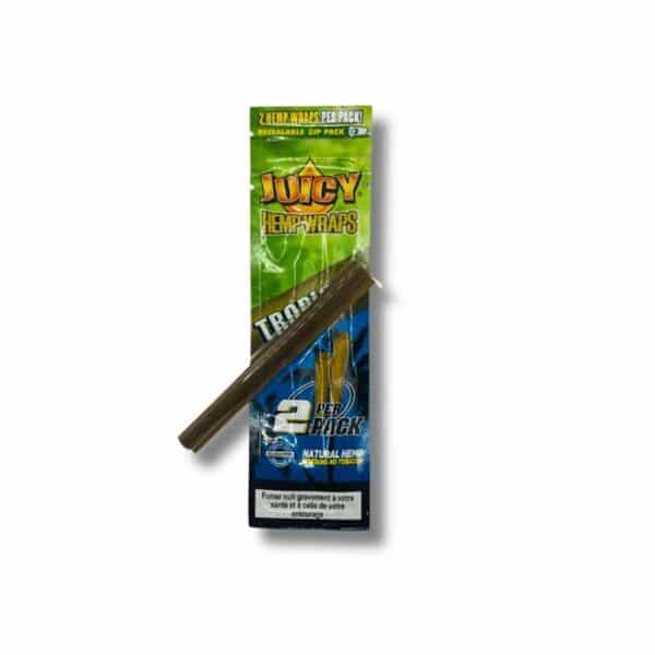 Feuilles Juicy Hemp Wraps Tropical – Image 2