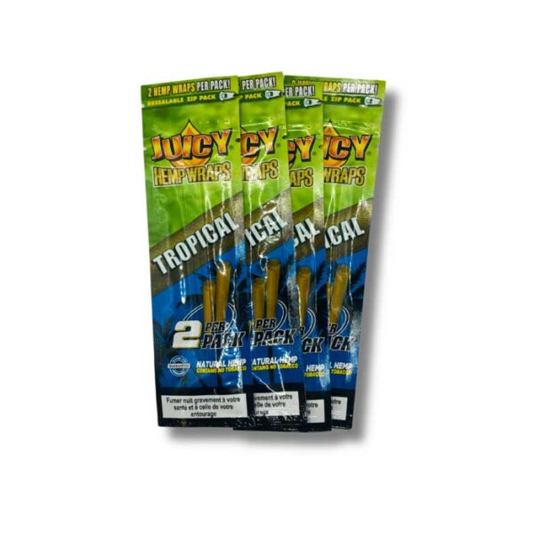 Feuilles Juicy Hemp Wraps Tropical