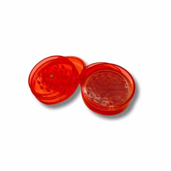 Grinder Rouge 4 Parties Avec Filtre – Image 2