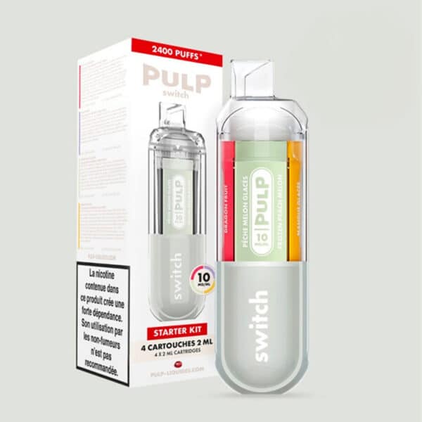 Kit Le Pod Switch 500mAh Gris - PULP - 20mg/ml