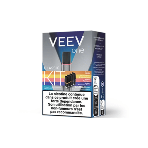 Kit Veev One Saveurs Fruitées 20mg/ml - Veev - 4 recharges
