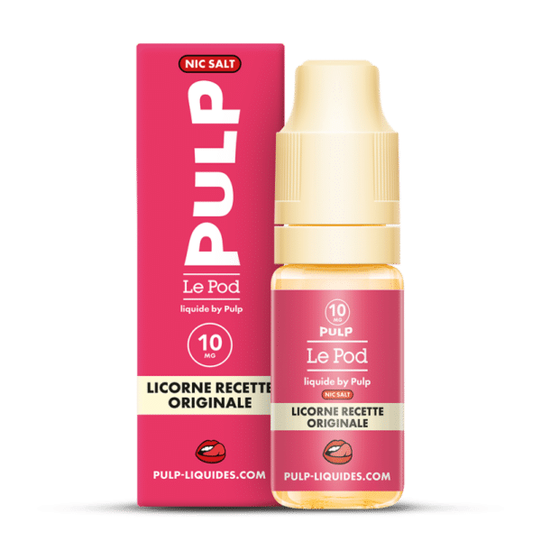 Le Pod Liquide Licorne - Sel - PULP - 10ml