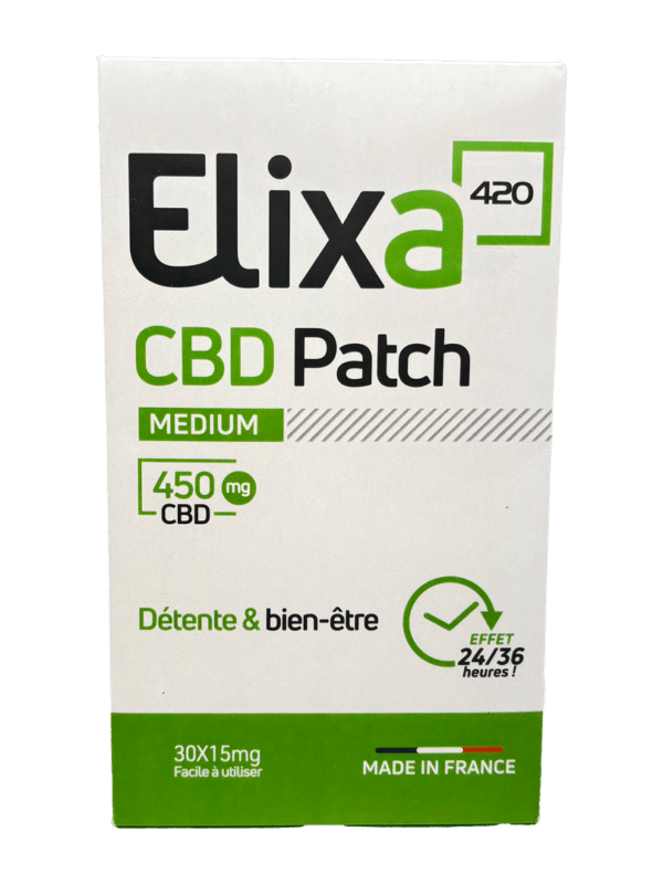 Patchs CBD x30 - Elixa 420 - 15mg par patch